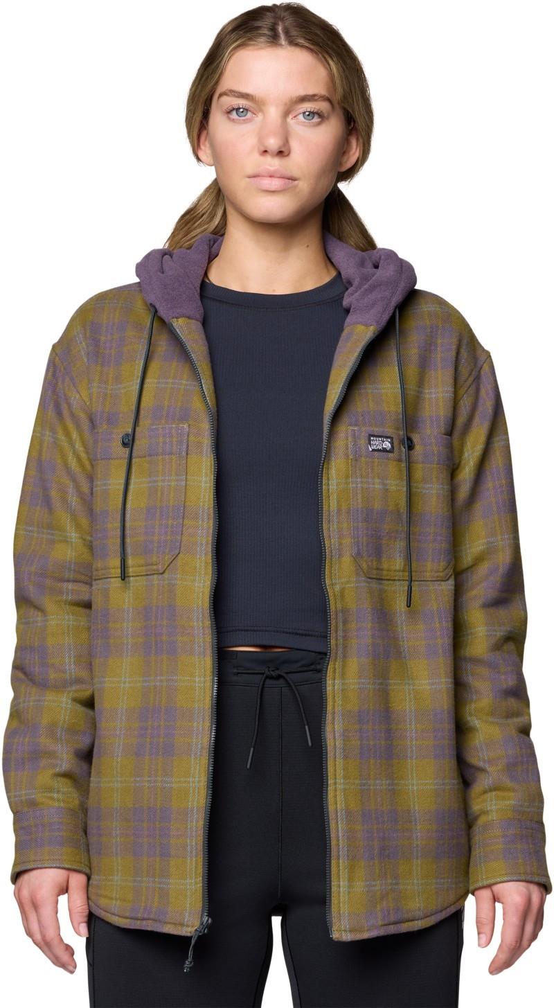 Plusher Microchill Lined Shirt - Womens - landslide tartan plaid 1