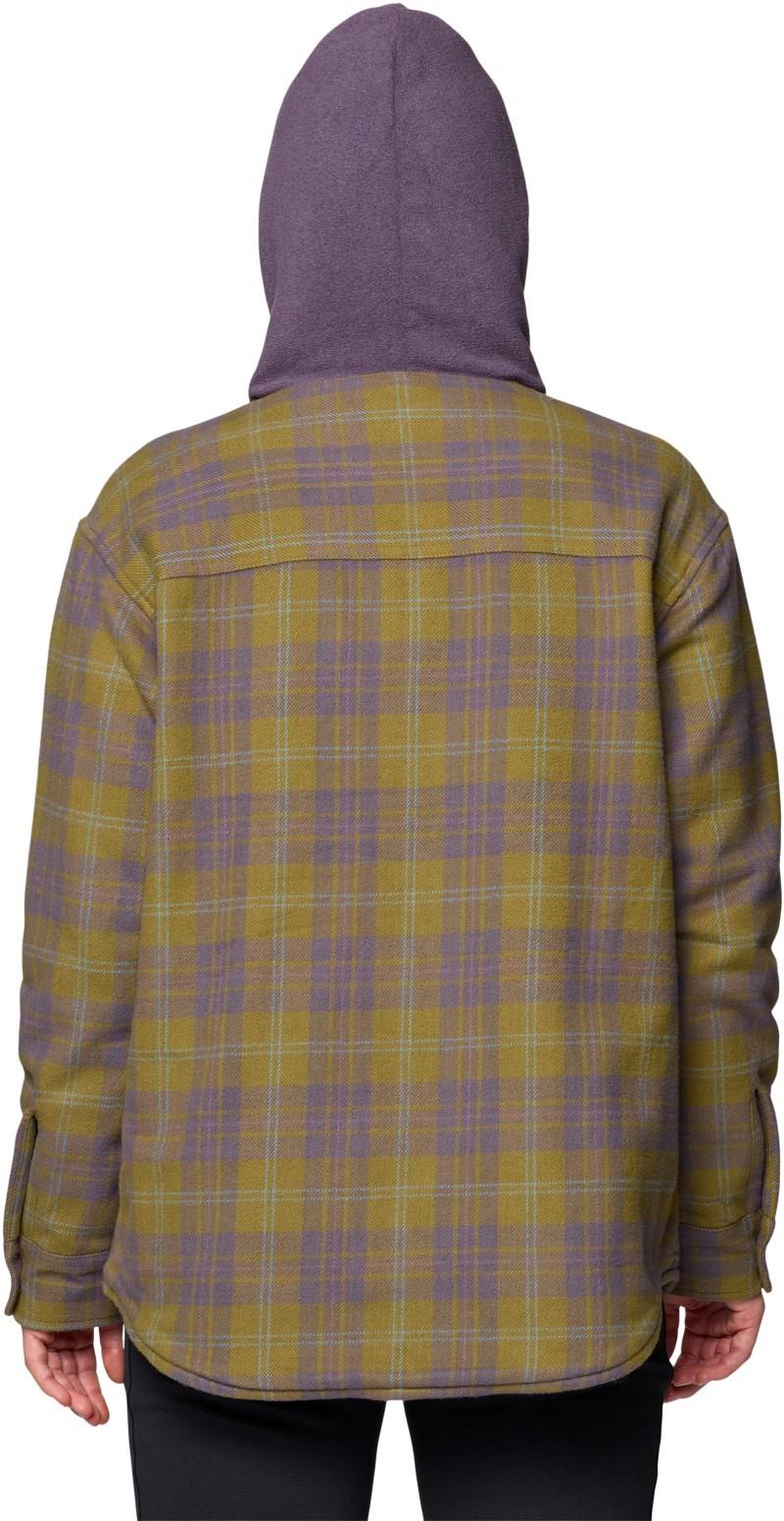 Plusher Microchill Lined Shirt - Womens - landslide tartan plaid 1