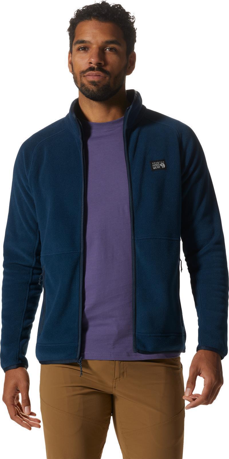 Polartec Double Brushed Full Zip Jacket - Mens - Hardwear Navy 2