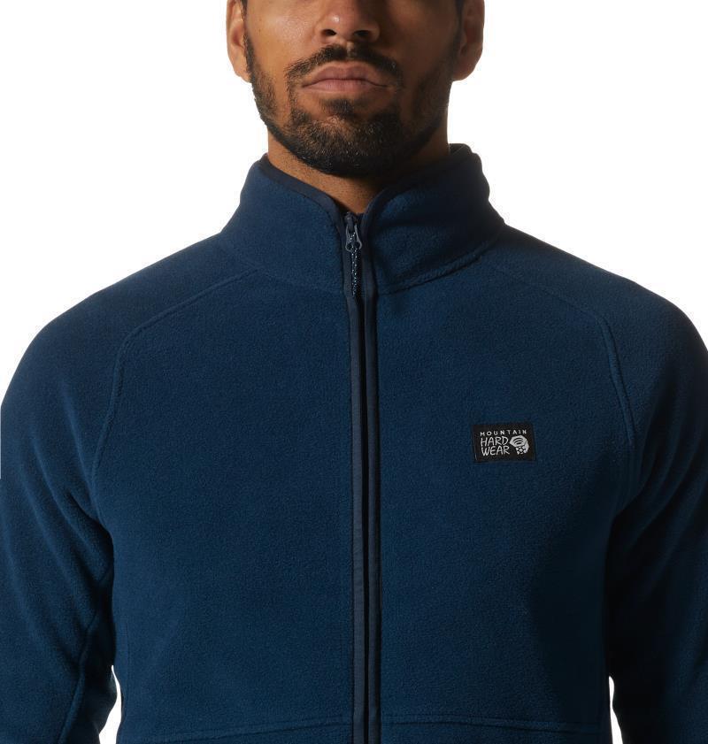 Polartec Double Brushed Full Zip Jacket - Mens - Hardwear Navy 4