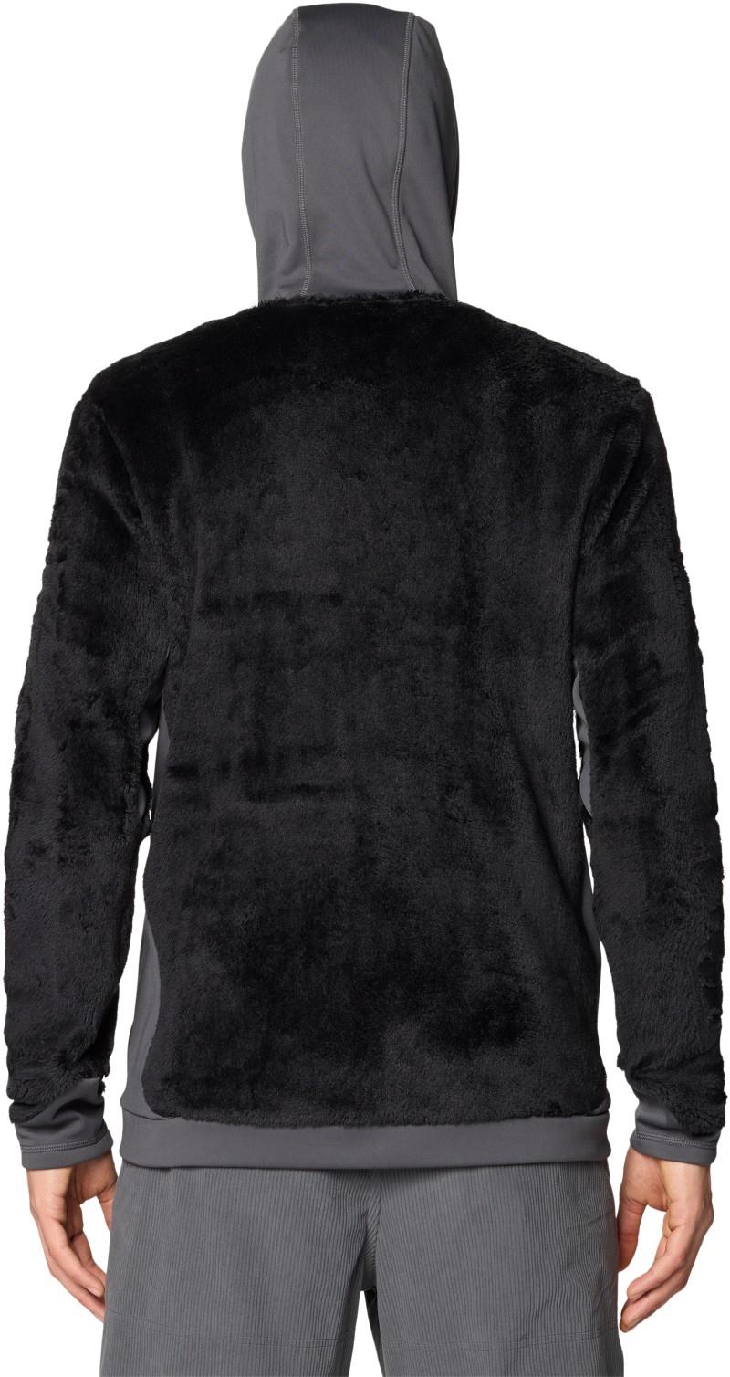 Polartec High Loft Hooded Jacket - Mens - black / volcanic 1