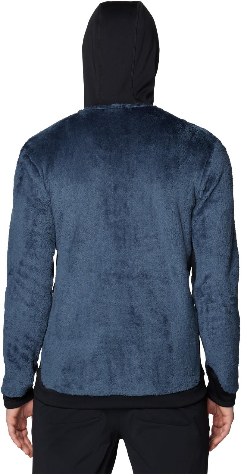 Polartec High Loft Hooded Jacket - Mens - moon blue / black 1
