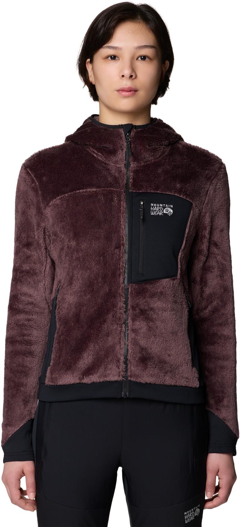 Polartec High Loft Hooded Jacket - Womens - carob 1