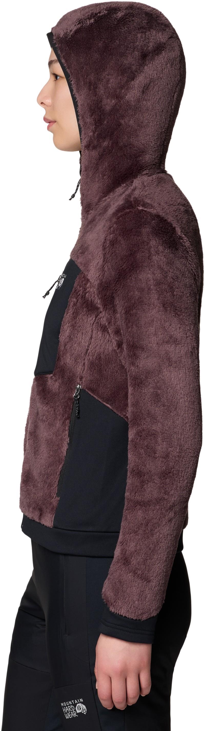 Polartec High Loft Hooded Jacket - Womens - carob 1