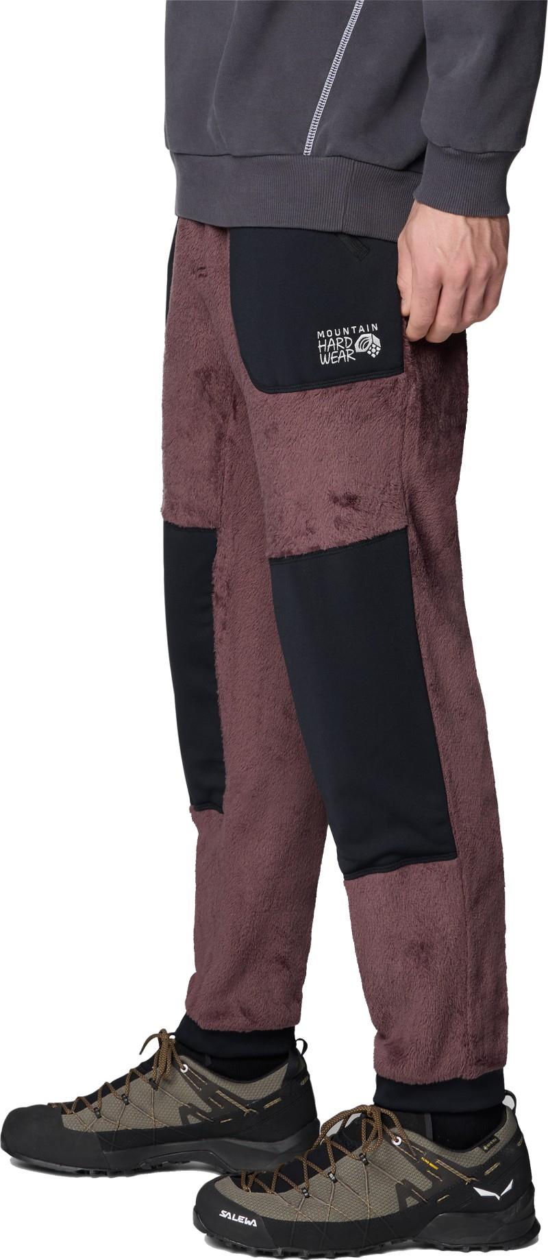 Polartec High Loft Pants, Reg - Mens - carob / black 1
