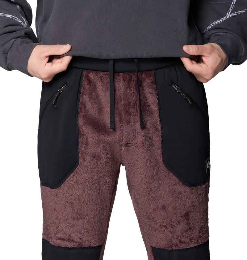 Polartec High Loft Pants, Reg - Mens - carob / black 1