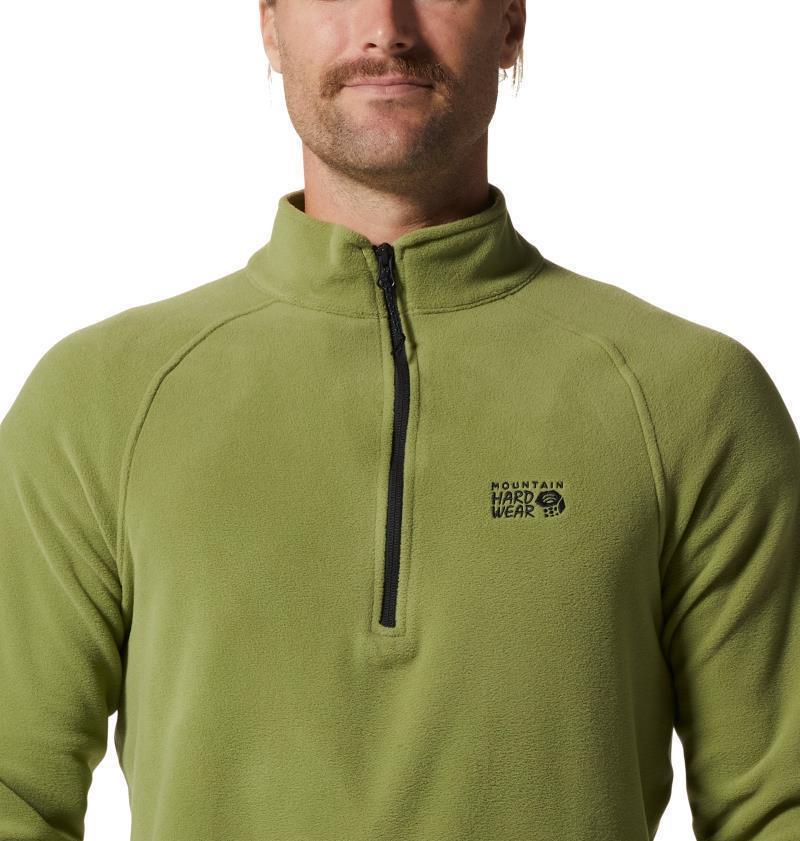 Polartec Microfleece 1/4 Zip - Mens - Light Cactus 5