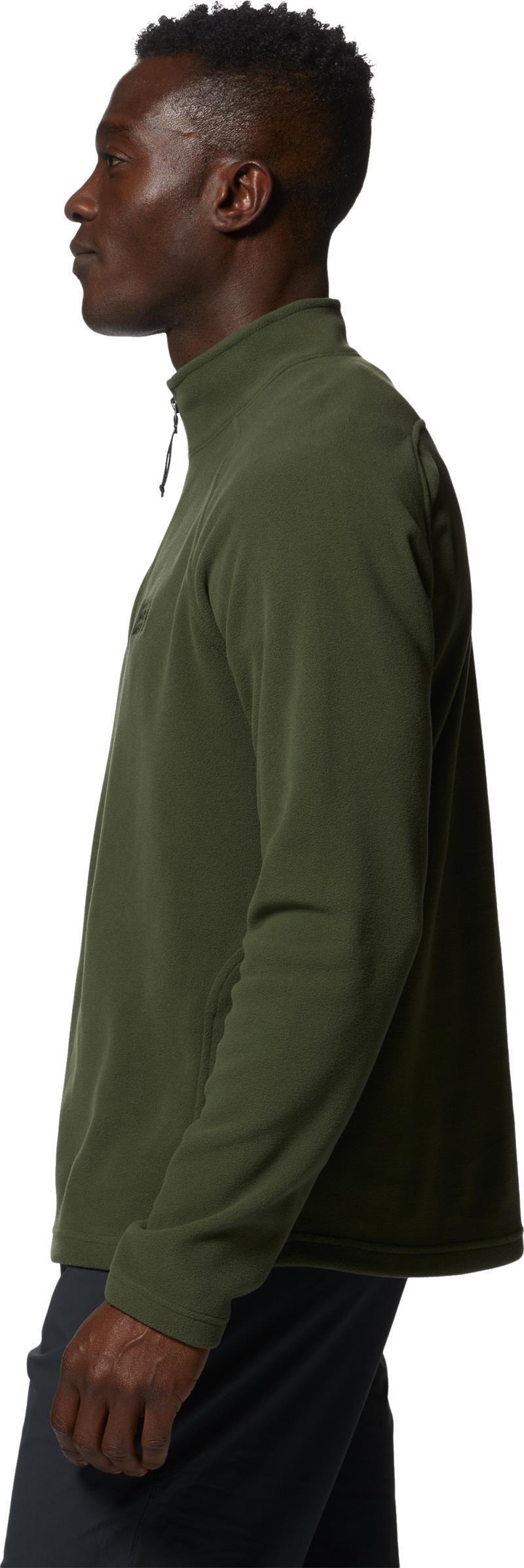 Polartec Microfleece 1/4 Zip - Mens - Surplus Green 3
