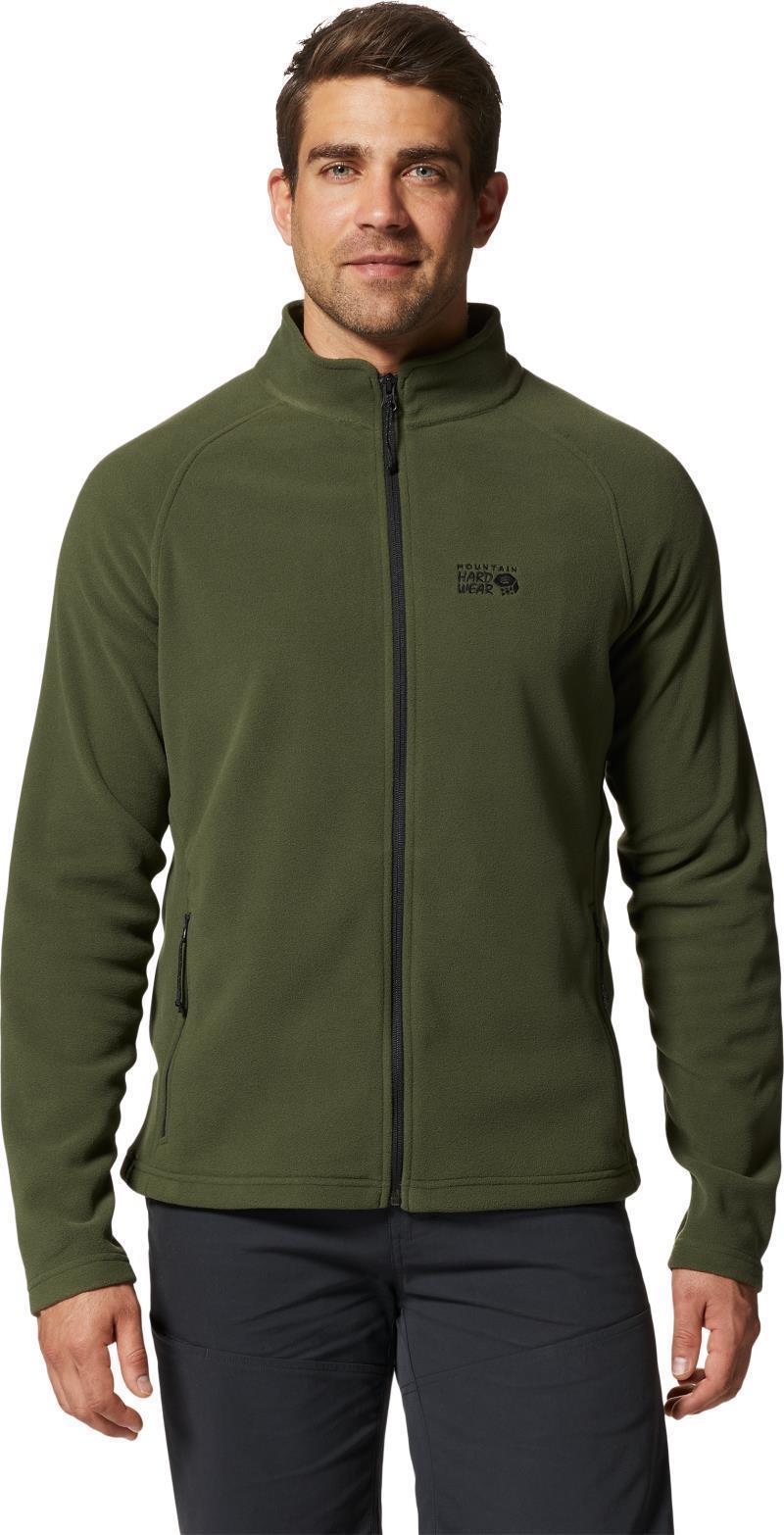 Polartec Microfleece Full Zip - Mens - Surplus Green 1