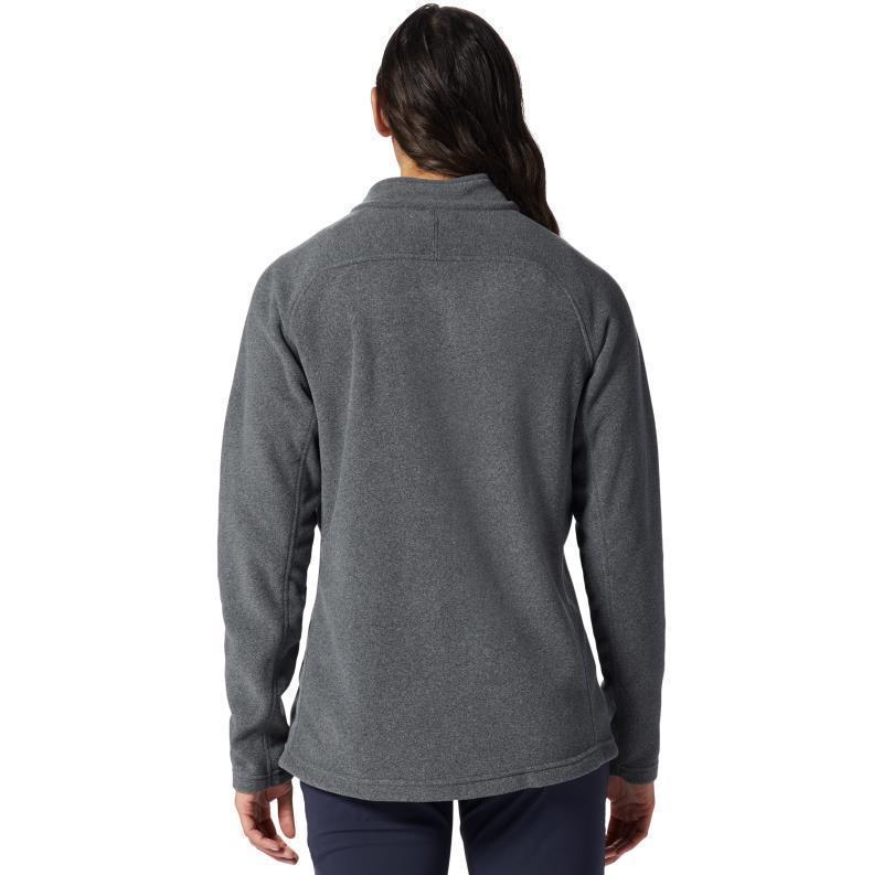 Polartec Microfleece Full Zip - Womens - Foil Grey Heather 2