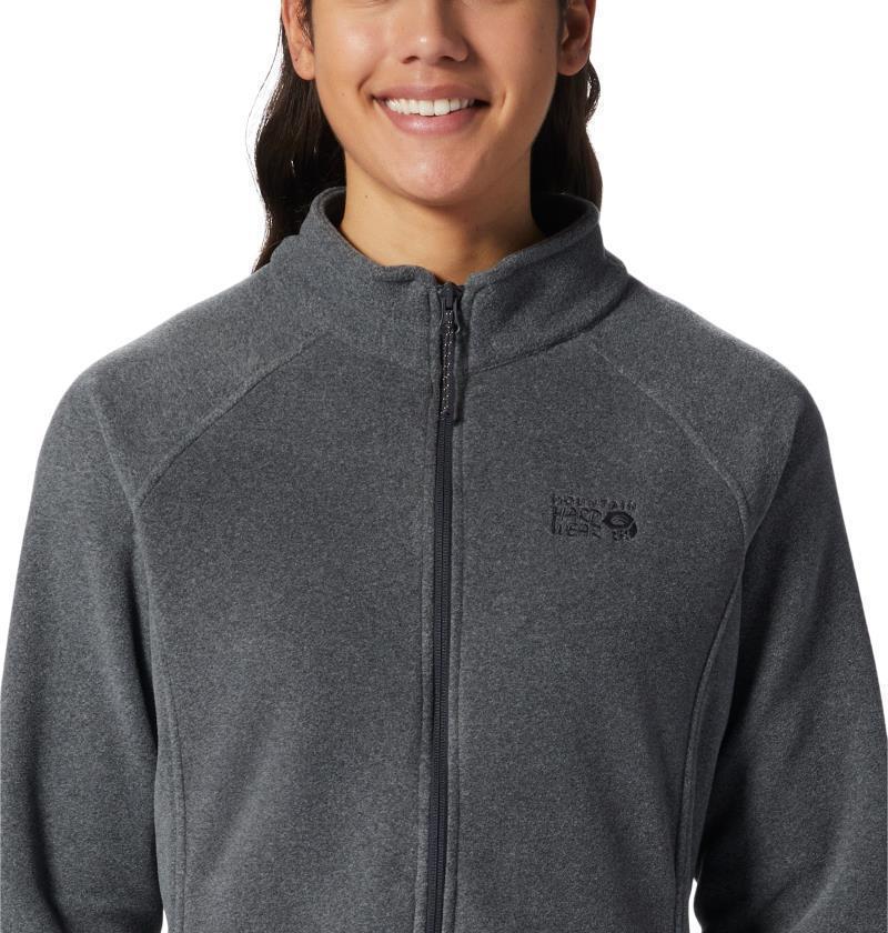 Polartec Microfleece Full Zip - Womens - Foil Grey Heather 5