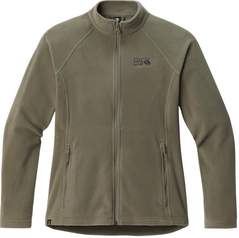Polartec Microfleece Full Zip - Womens - Stone Green 1