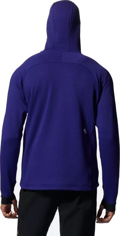 Polartec Power Grid Full Zip Hoody - Mens - Klein Blue Heather 2