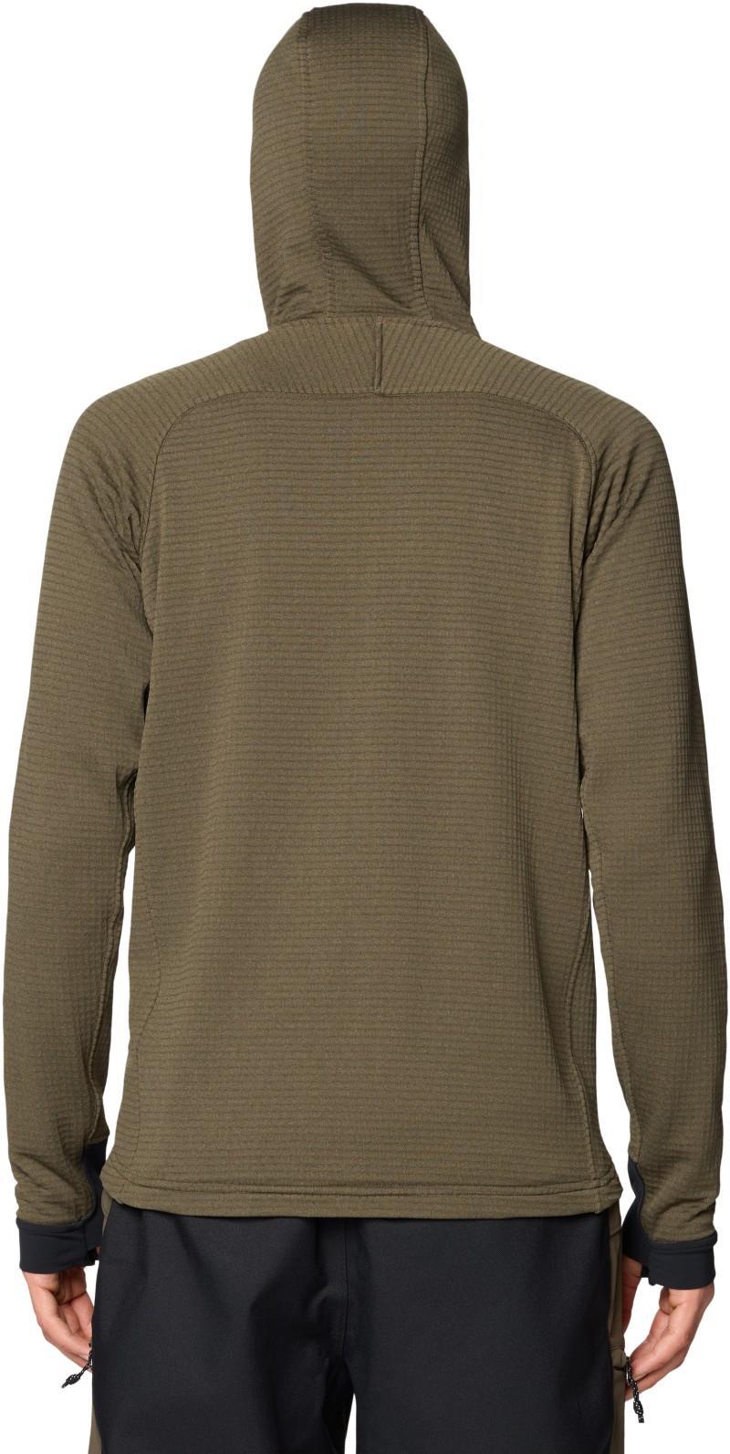Polartec Power Grid Full Zip Hoody - Mens - ridgeline heather 1