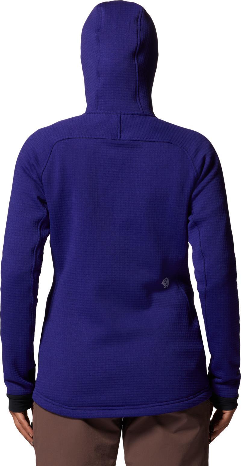 Polartec Power Grid Full Zip Hoody - Womens - klein blue heather 1