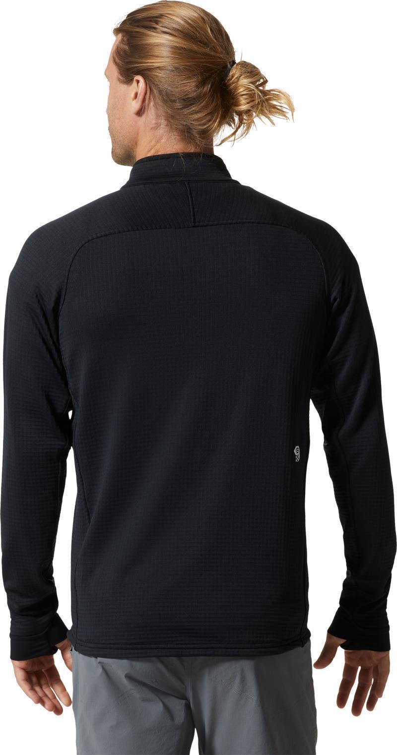 Polartec Power Grid Half Zip Jacket - Mens - Black 3