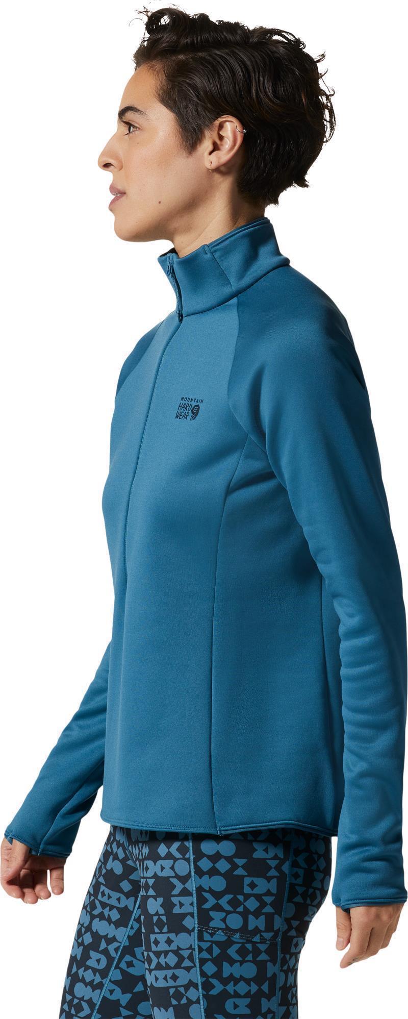 Polartec Power Stretch Pro 1/4 Zip - Womens - Caspian 3