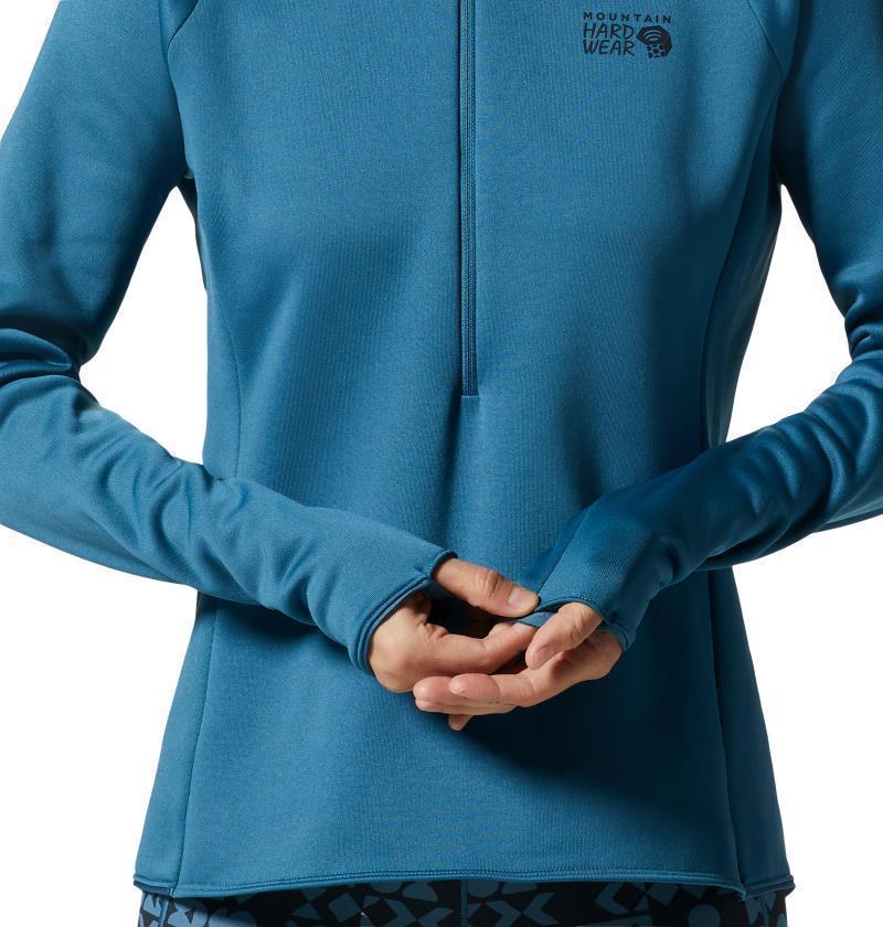 Polartec Power Stretch Pro 1/4 Zip - Womens - Caspian 5