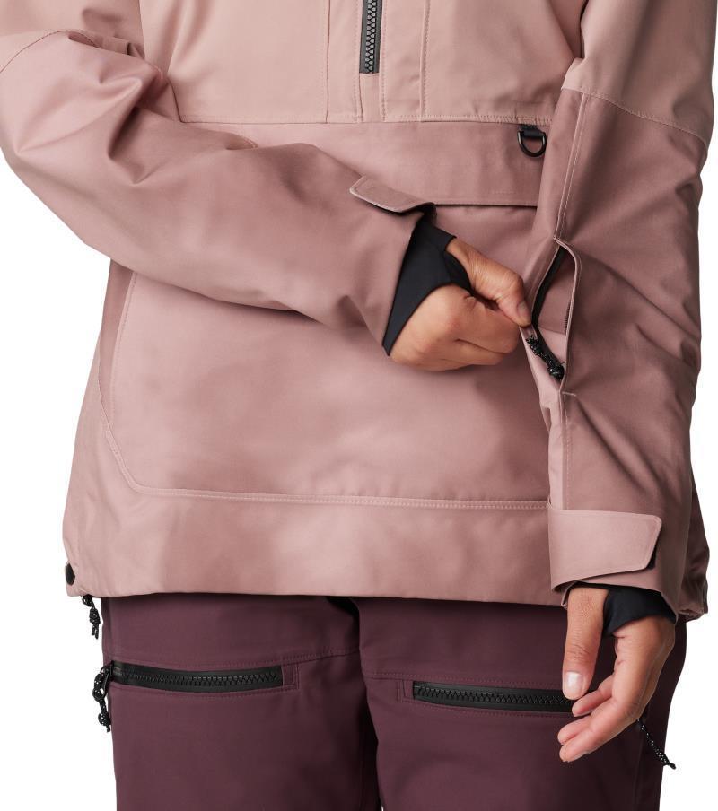 Powder Maven Anorak - Womens - Smoky Quartz / Smoky Quartz Vapors Print 12