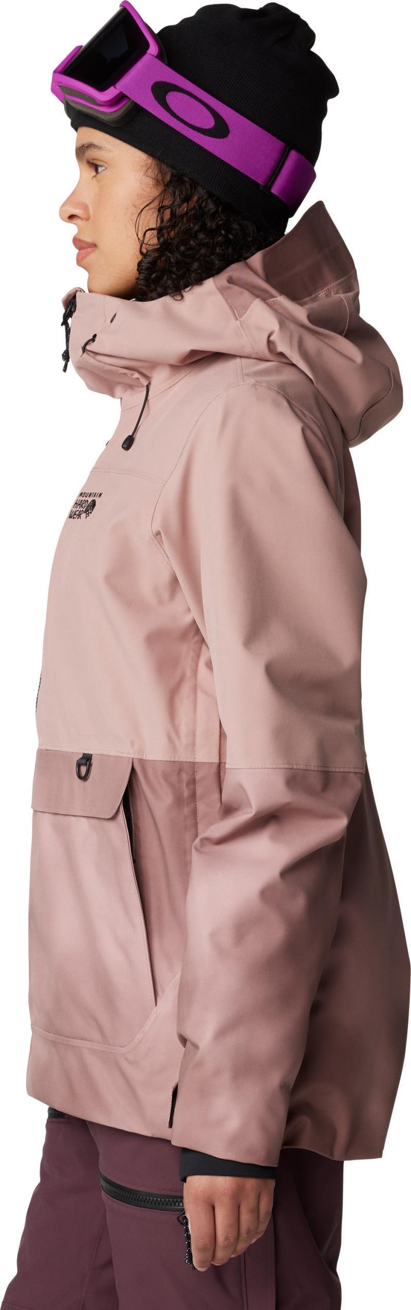 Powder Maven Anorak - Womens - Smoky Quartz / Smoky Quartz Vapors Print 8