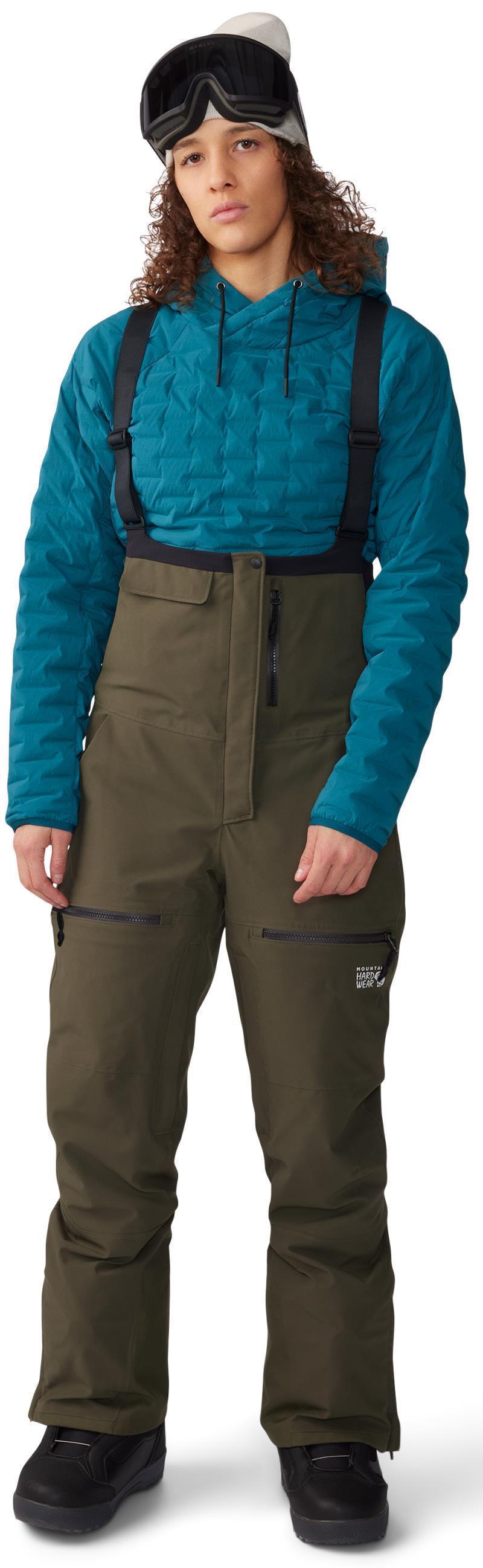 Powder Maven Bib, Reg - Womens - Dark Pine 2