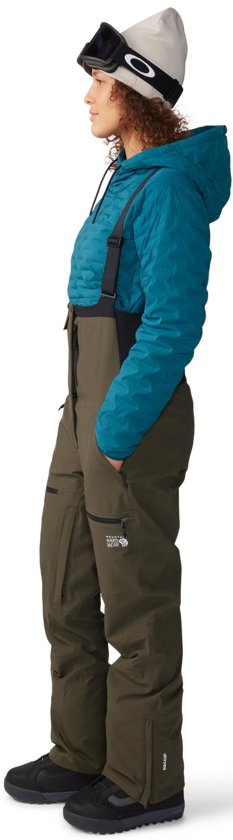 Powder Maven Bib, Reg - Womens - Dark Pine 3