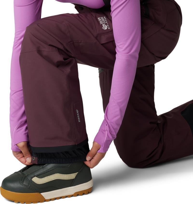 Powder Maven Bibs, Long - Womens - Blackberry 7