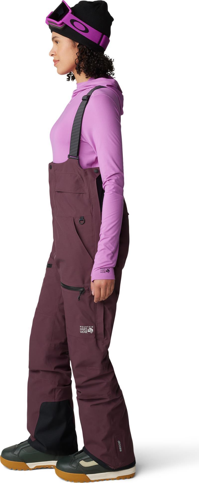 Powder Maven Bibs, Reg - Womens - Blackberry 9