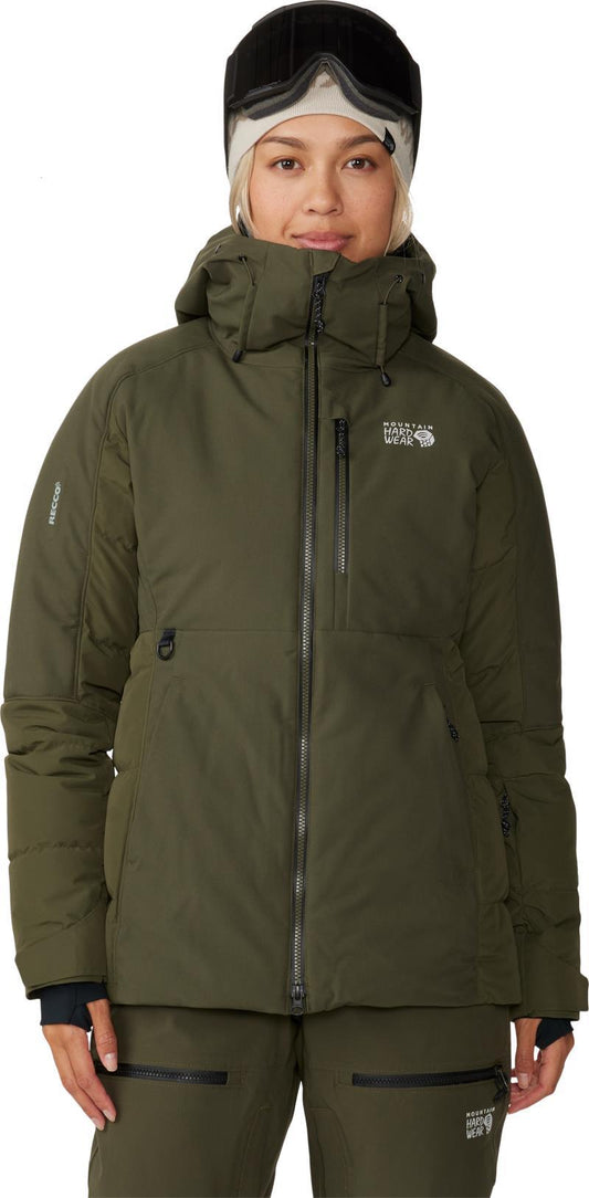 Powder Maven Down Jacket - Womens - Dark Pine 1