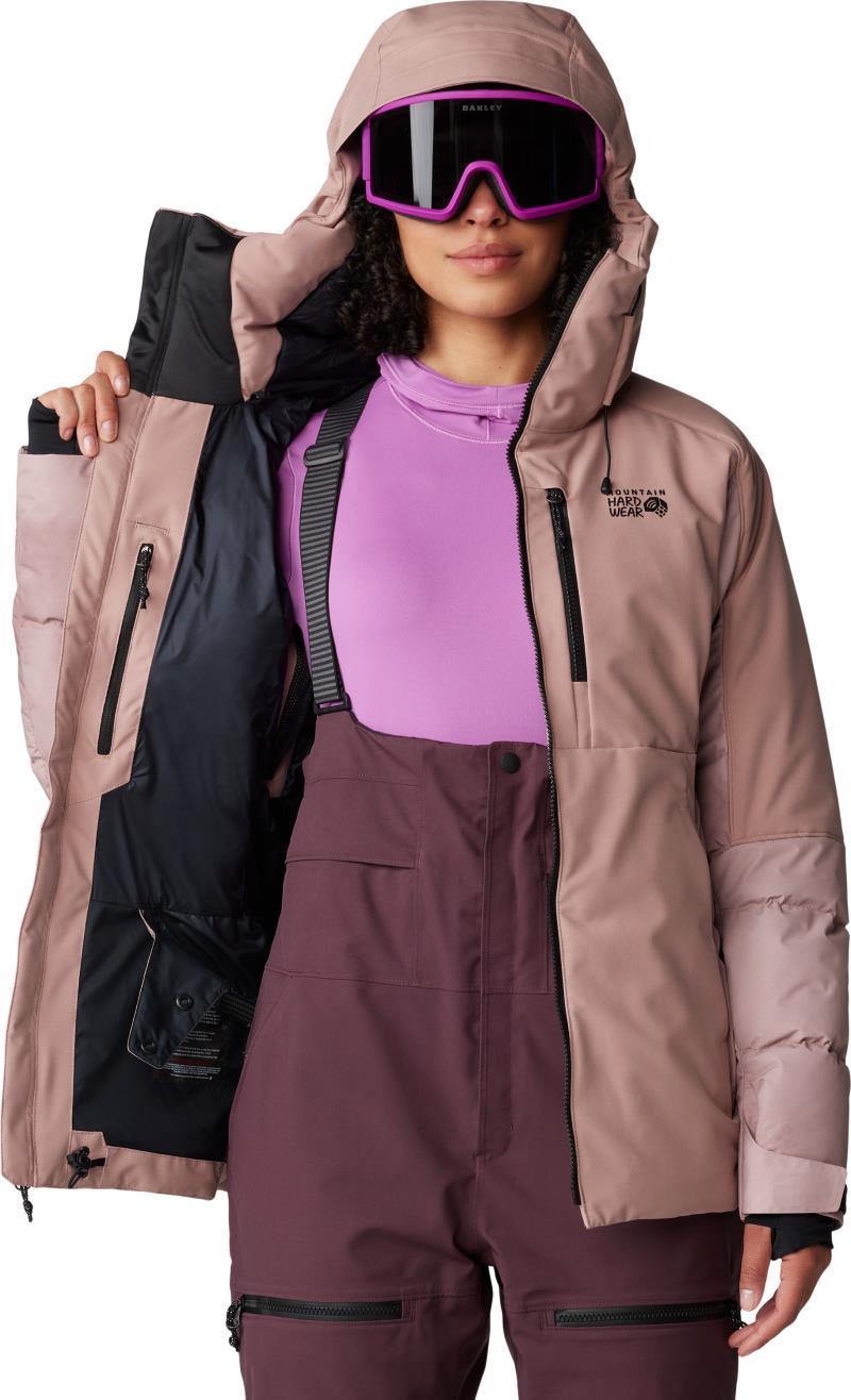 Powder Maven Down Jacket - Womens - Smoky Quartz 11