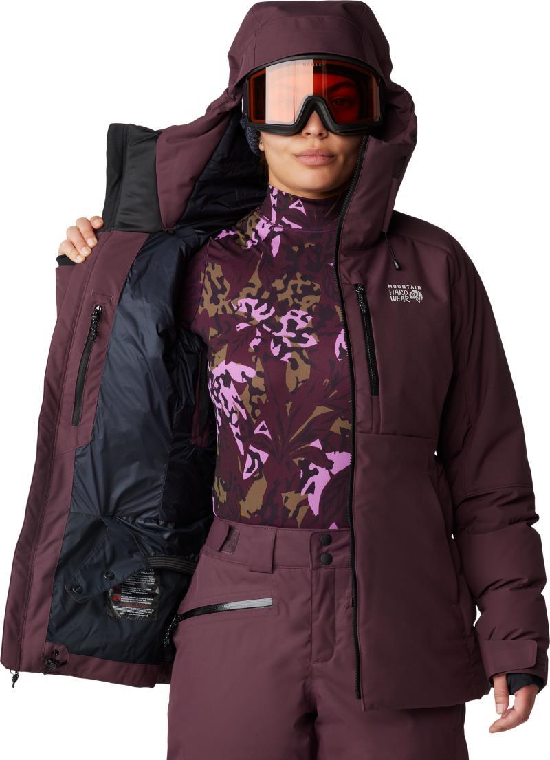 Powder Maven Down Jacket - Womens - blackberry 1