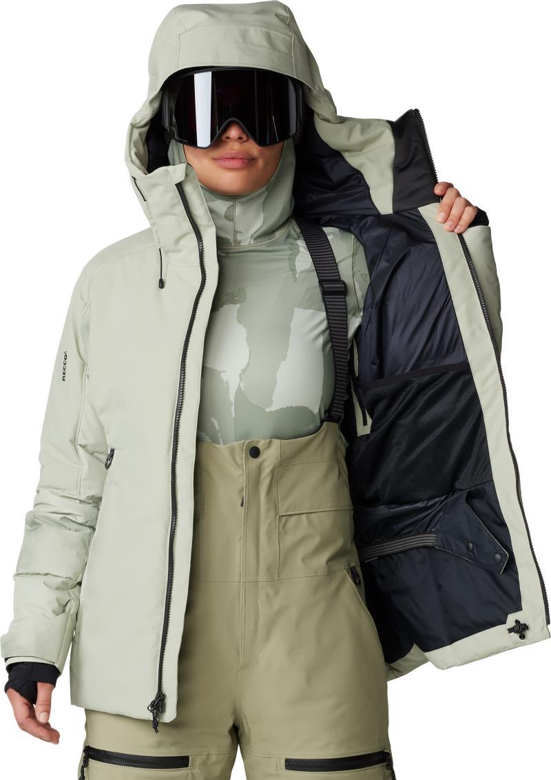 Powder Maven Down Jacket - Womens - white sage 1
