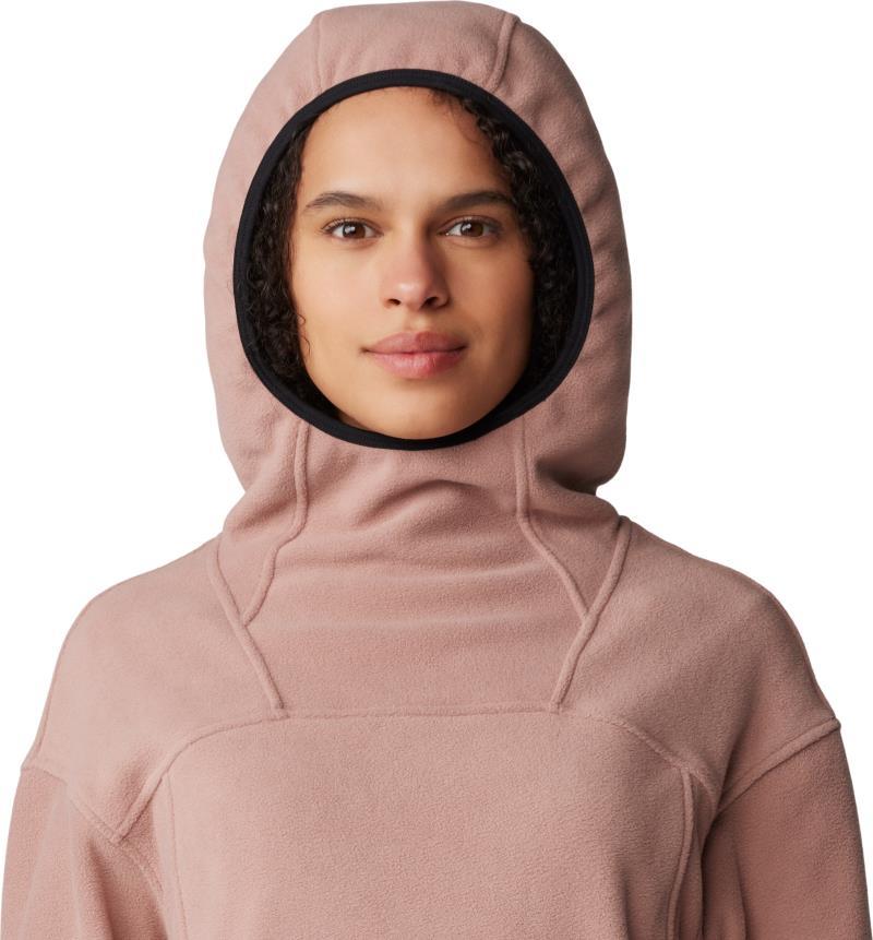 Powder Maven Fleece Pullover Hoody - Womens - Smoky Quartz 7