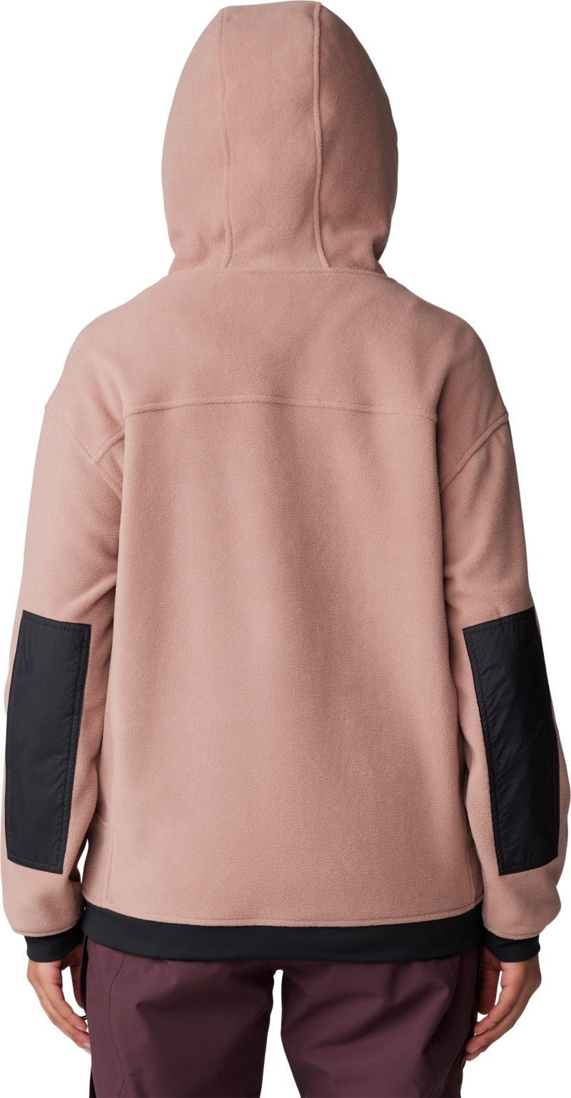 Powder Maven Fleece Pullover Hoody - Womens - Smoky Quartz 2