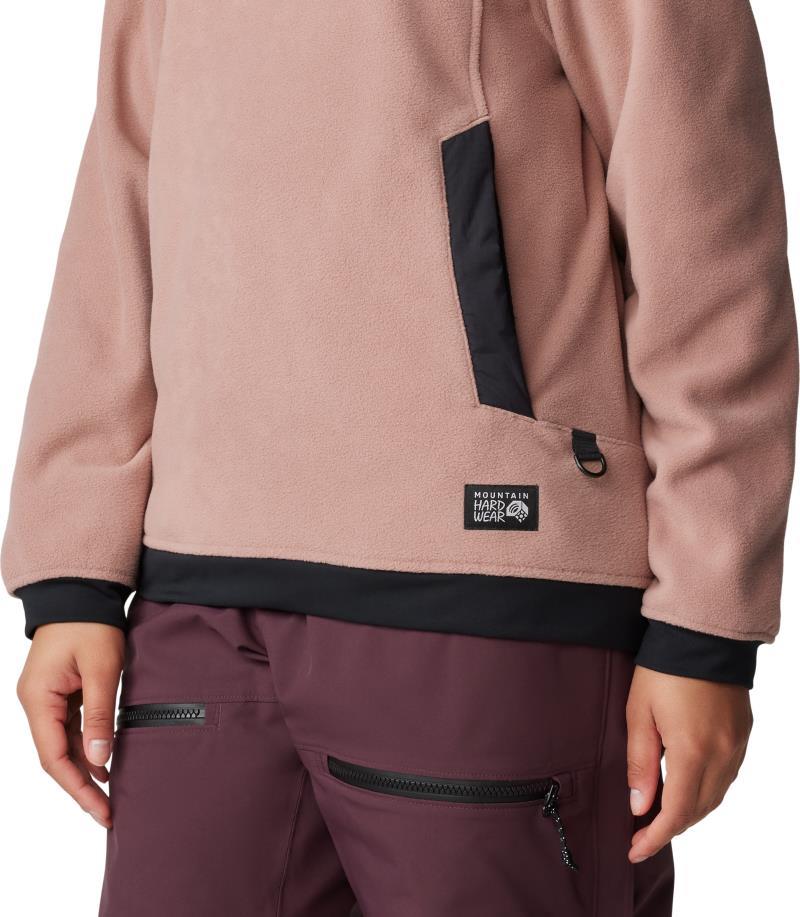 Powder Maven Fleece Pullover Hoody - Womens - Smoky Quartz 3