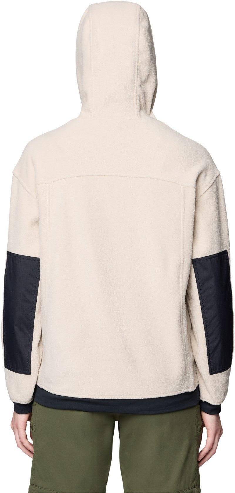 Powder Maven Fleece Pullover Hoody - Womens - fossil / black 1