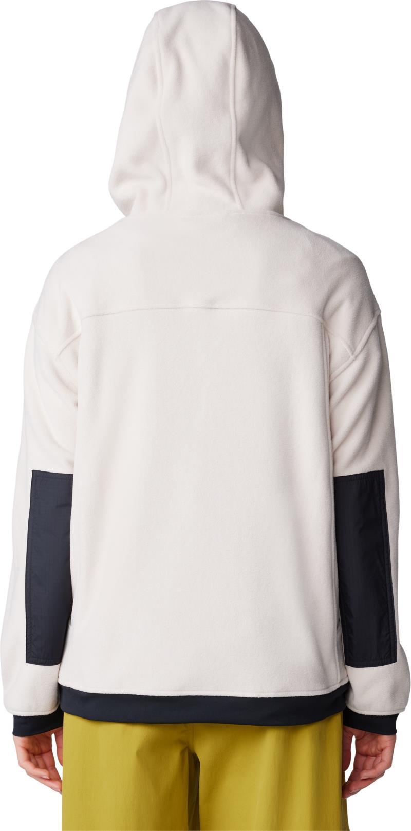 Powder Maven Fleece Pullover Hoody - Womens - talc 1