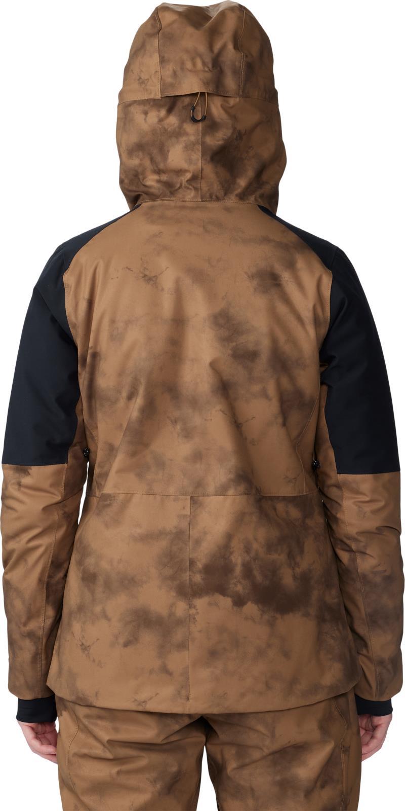 Powder Maven Jacket - Womens - Corozo Nut Ice Dye Print 2
