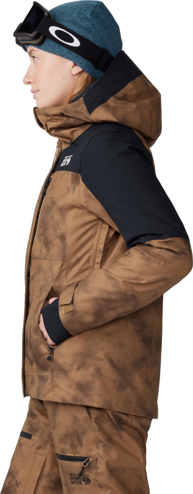 Powder Maven Jacket - Womens - Corozo Nut Ice Dye Print 3