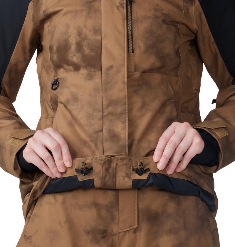 Powder Maven Jacket - Womens - Corozo Nut Ice Dye Print 6