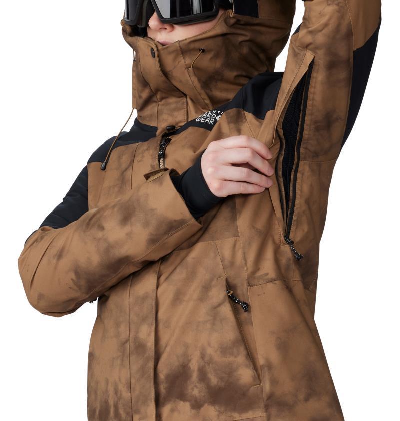 Powder Maven Jacket - Womens - Corozo Nut Ice Dye Print 8