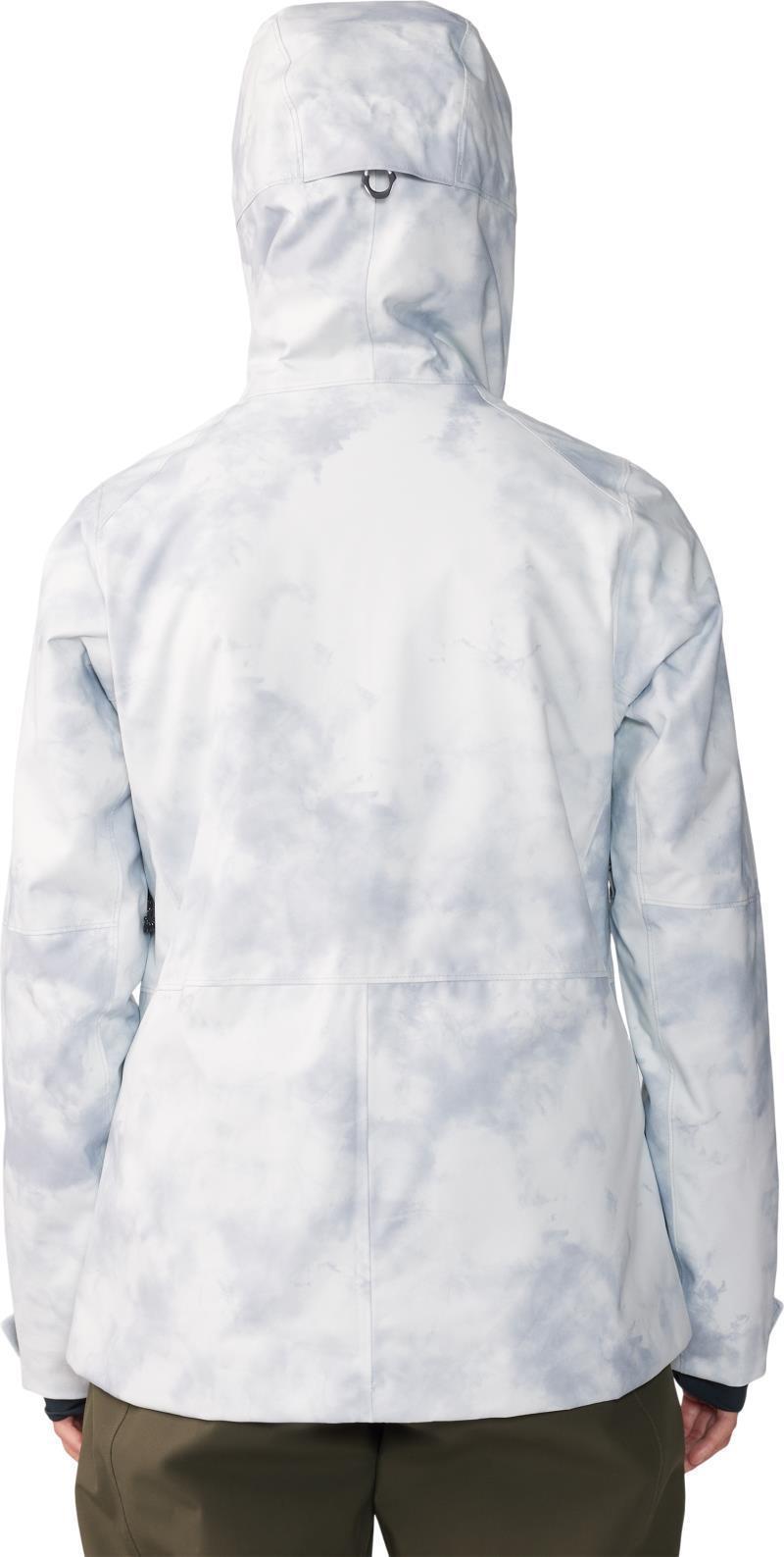 Powder Maven Jacket - Womens - Glacial Ice Dye Print 3