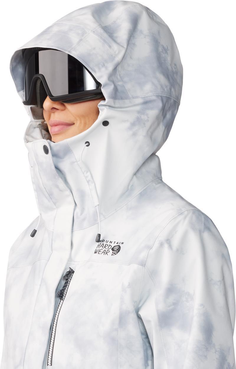 Powder Maven Jacket - Womens - Glacial Ice Dye Print 6