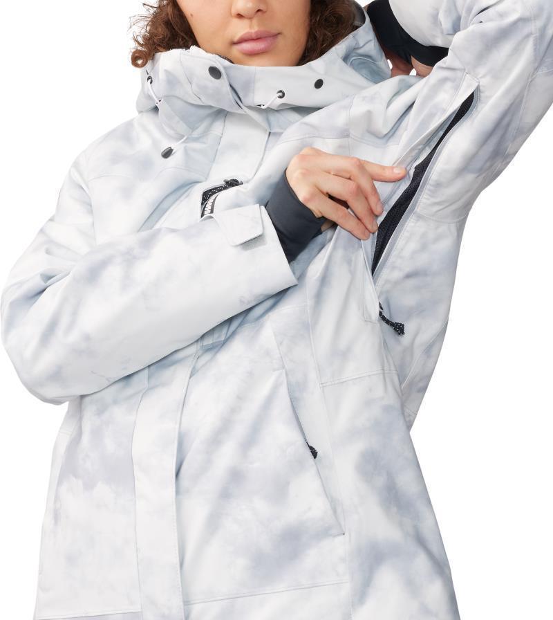 Powder Maven Jacket - Womens - Glacial Ice Dye Print 8