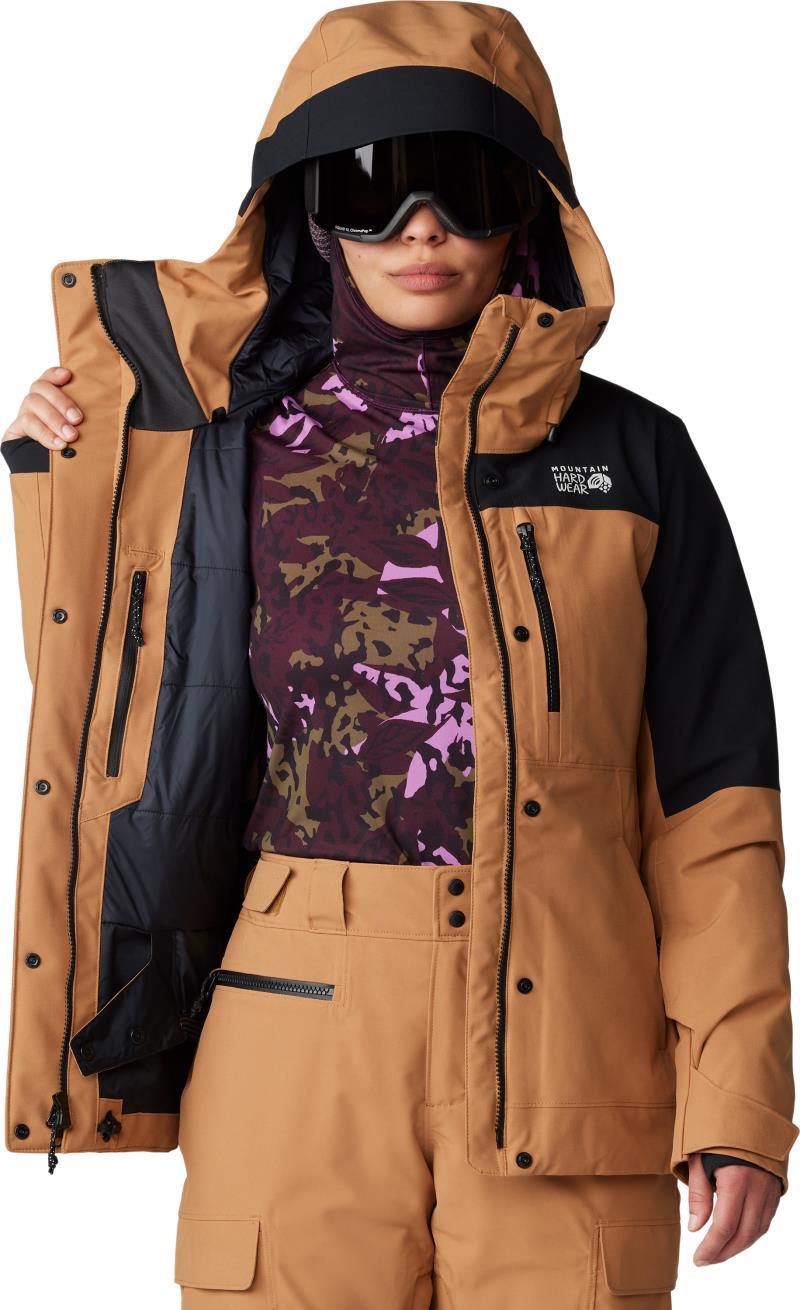 Powder Maven Jacket - Womens - copper clay / black 1
