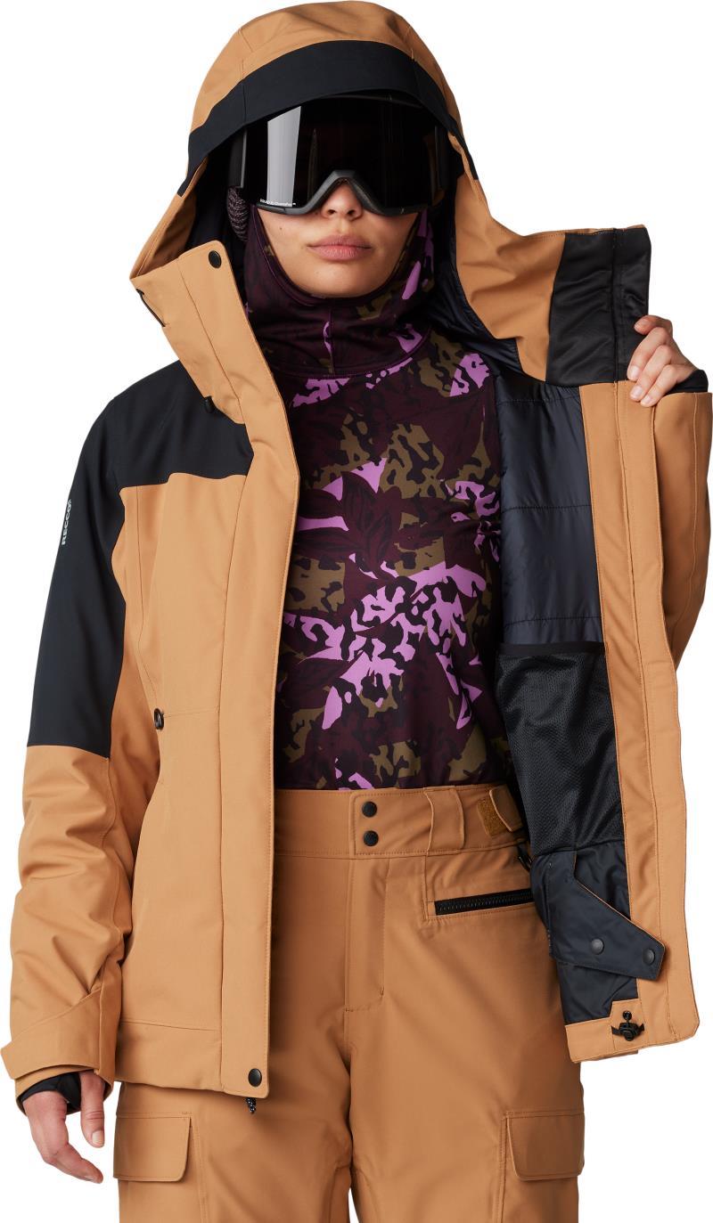 Powder Maven Jacket - Womens - copper clay / black 1