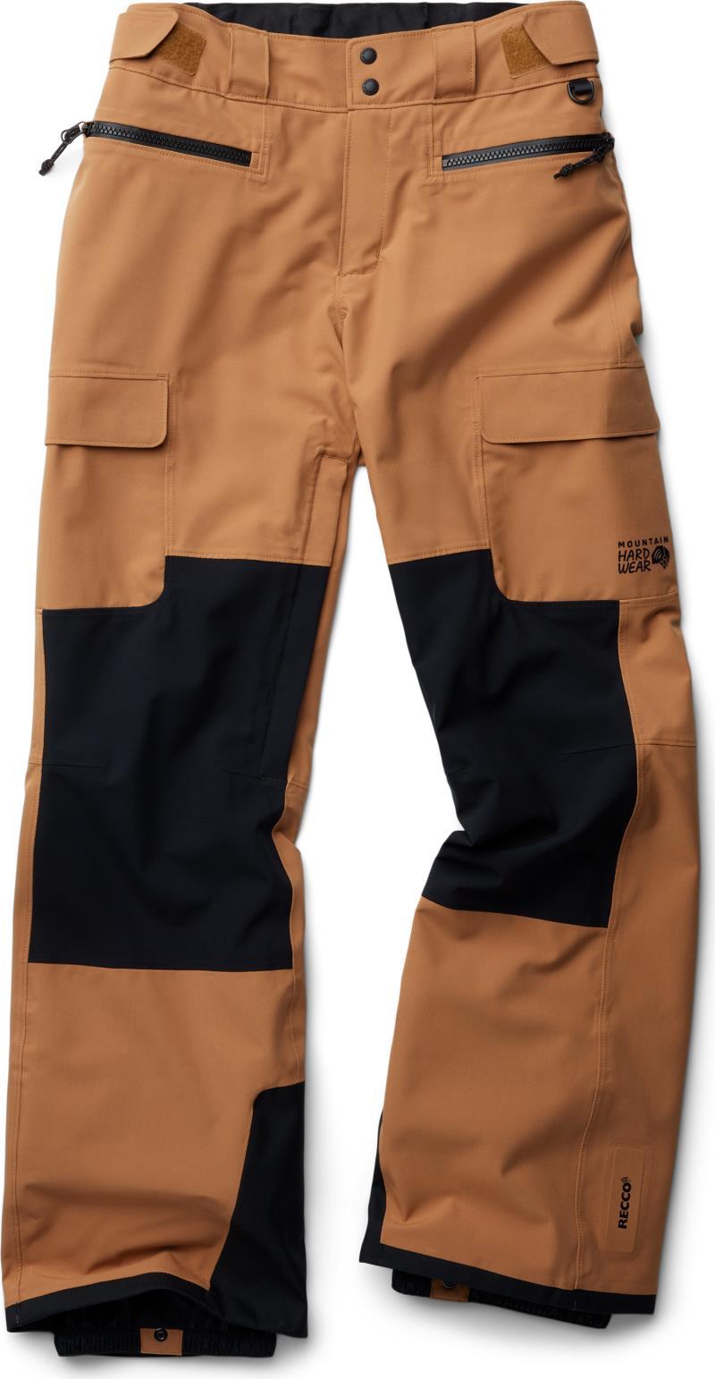 Powder Maven Pants, Long - Womens - Copper Clay / Black 1