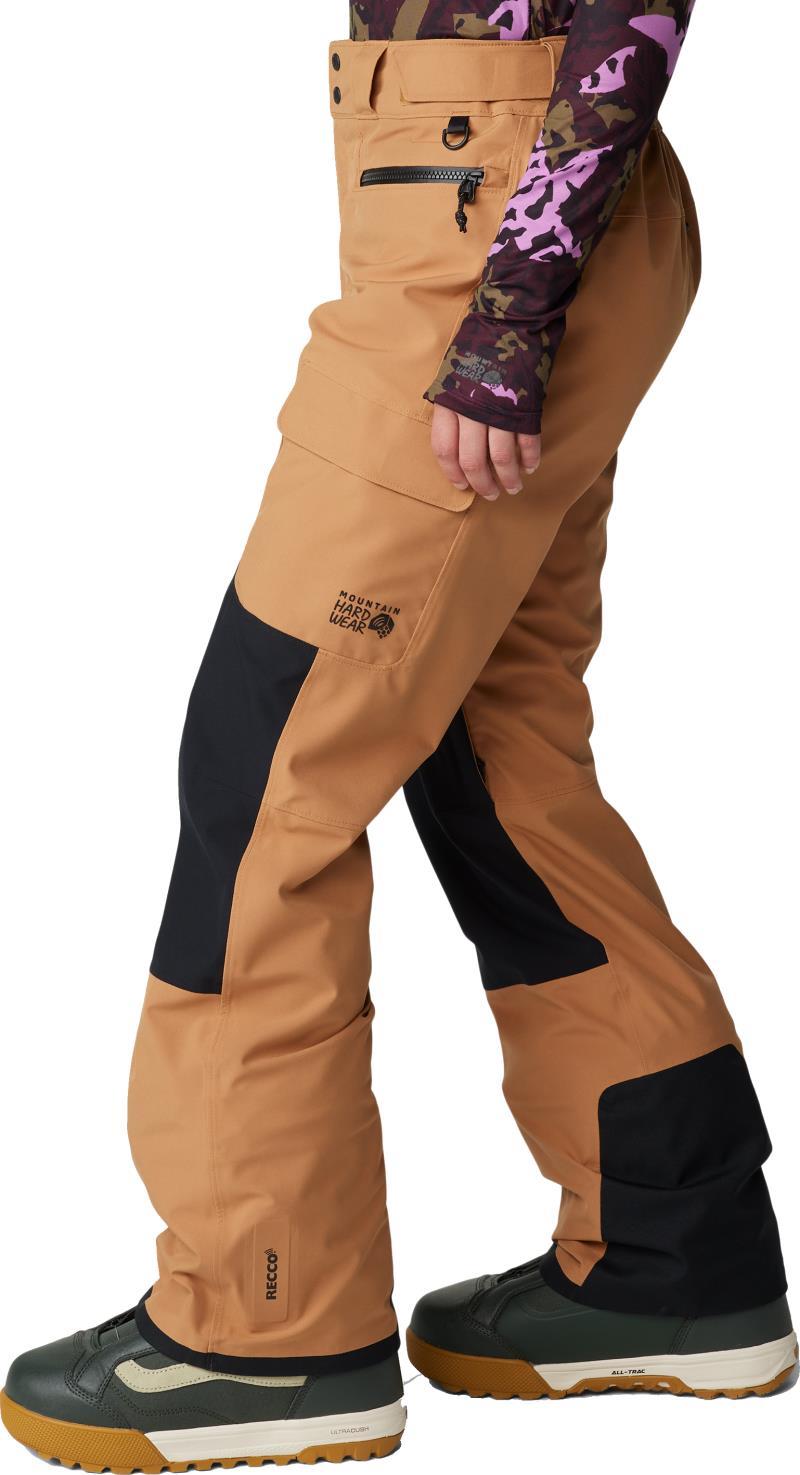 Powder Maven Pants, Reg - Womens - copper clay / black 1