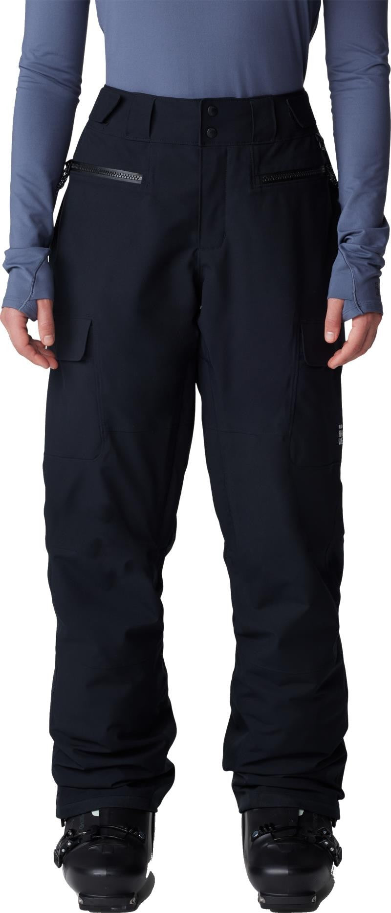 Powder Maven Pants, Short - Womens - black 1