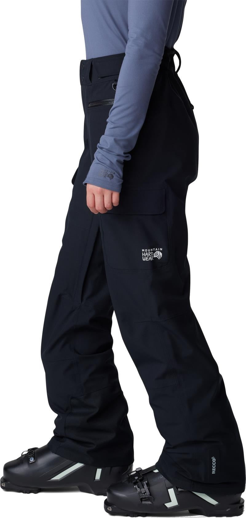 Powder Maven Pants, Short - Womens - black 1